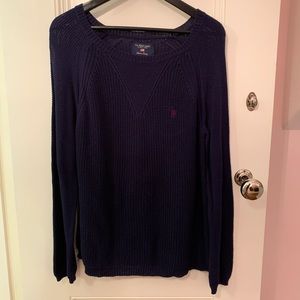 Navy sweater